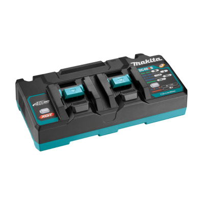 แท่นชาร์จ 40 V (ชาร์จคู่) MAKITA รุ่น DC40RB แท่นชาร์จ 40 V (ชาร์จคู่) MAKITA รุ่น DC40RB